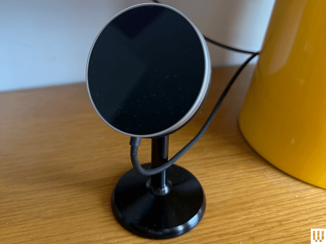 Image may contain Electrical Device Microphone Wood Furniture and Table
