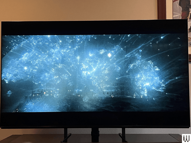Image may contain Computer Hardware Electronics Hardware Monitor Screen TV and Person