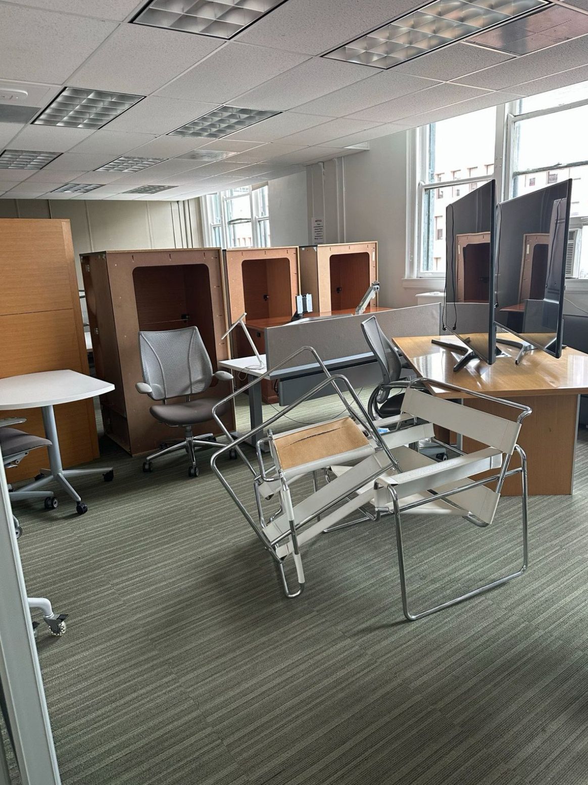 Image may contain Chair Furniture Desk Table Indoors Sink Sink Faucet Computer Hardware Electronics and Hardware