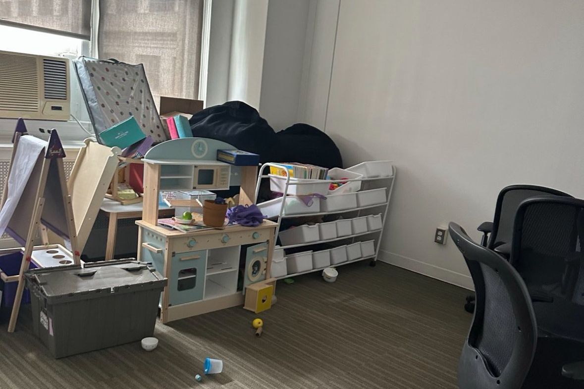 Photos: Here Are the Piles of Used Bedding and Children’s Play Sets Left Near DOGE’s Old Offices