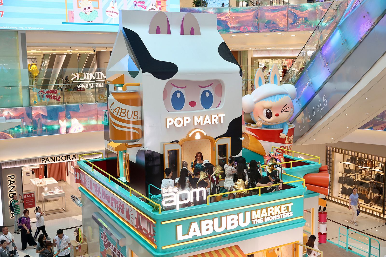 A Pop Mart popup store in Beijing.