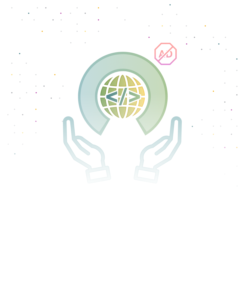 Ad free, nonprofit, and open source