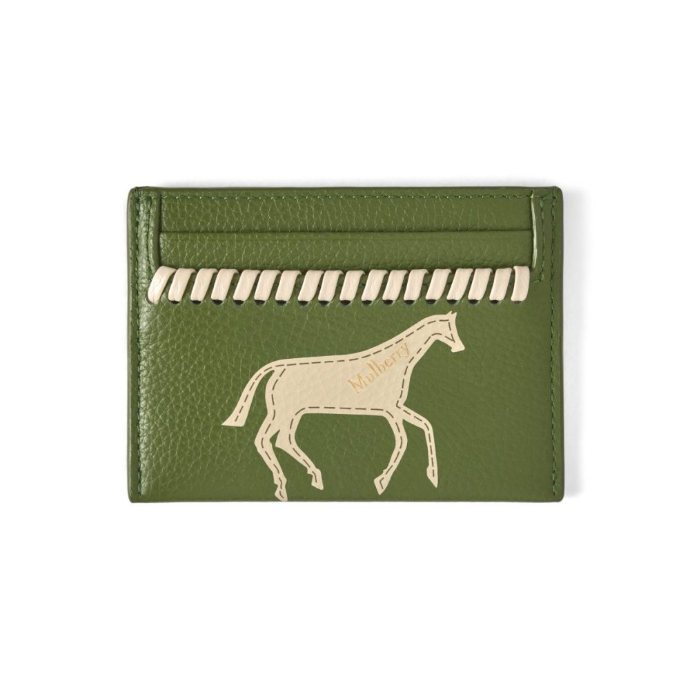 マルベリー「クレジットカード スリップ - チョークホース」¥35,200/H7.5×W10㎝