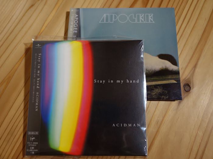 ACIDMANとAPOGEEのCD
