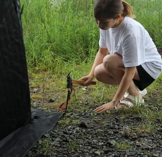 組み立てかんたん60秒アウトドアサウナ