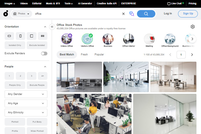 Depositphotos, our pick for the best affordable Shutterstock alternative