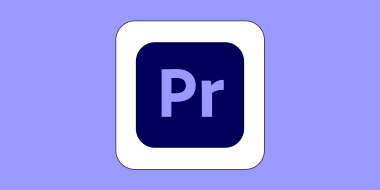 Hero image with the Premiere Pro logo