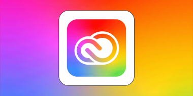 Hero image with the Adobe Creative Cloud logo