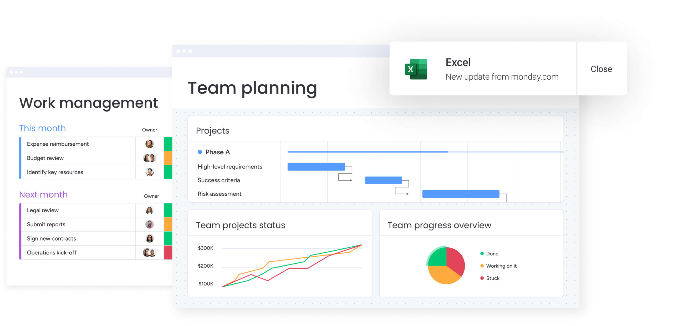 monday work management planning
