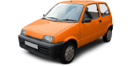 FIAT CINQUECENTO Renkaat halvalla