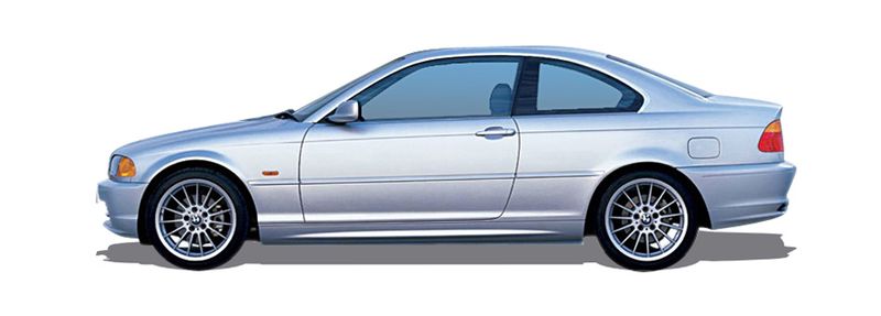 Ac kondensator 3 Coupe (E46) 316Ci 1.6 115 HK Benzin 2002 - 2006