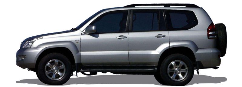 Rejilla antiniebla Toyota Land Cruiser Prado 120 3.0 D (KZJ120) 125 cv 2002