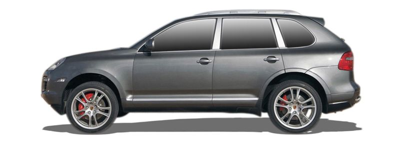 Handremschoenen Porsche Cayenne 955 3.0 TDI 2009