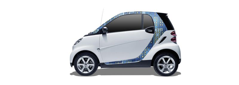 Fortwo II Cabrio (451) Elektriskā piedziņa 41 ZS 2009 - 2011 detaļas