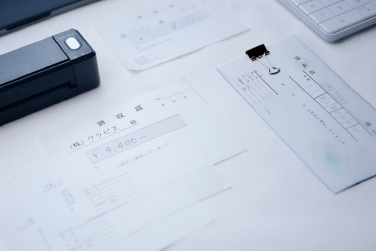 手書きの領収書も99.9%正確