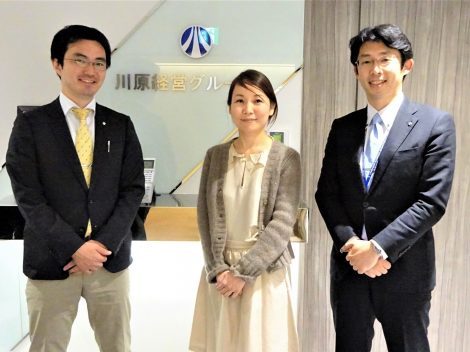 会計業務1部 田中 耕太朗 様 / 馬場 優 様 / 宮﨑 理香 様 会計業務1部 田中 耕太朗 様 / 馬場 優 様 / 宮﨑 理香 様