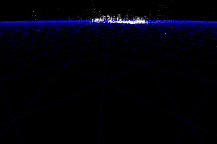 Lidar - Scale AI PandaSet flyover GIF