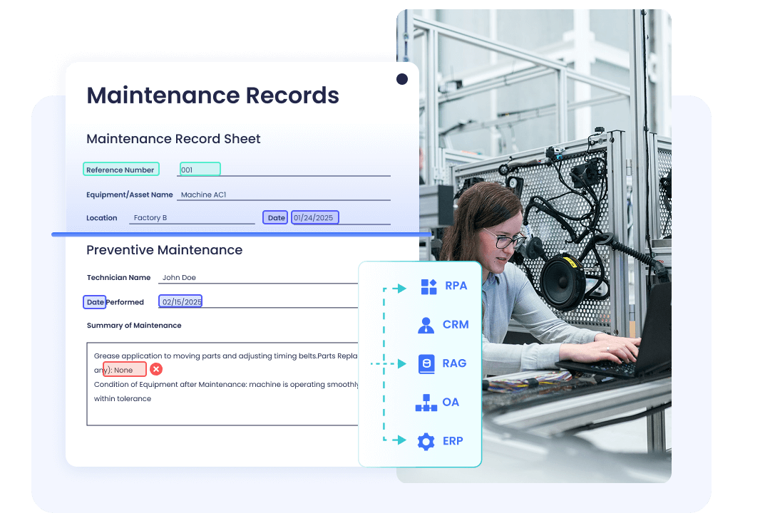 QA & QC Reports Auto-entry