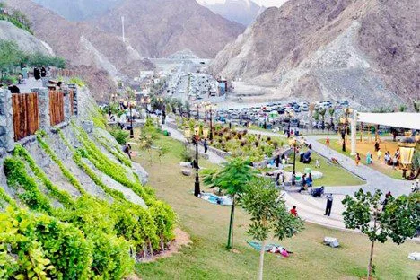 Khorfakkan tour with beaches, mountains, and scenic coastline