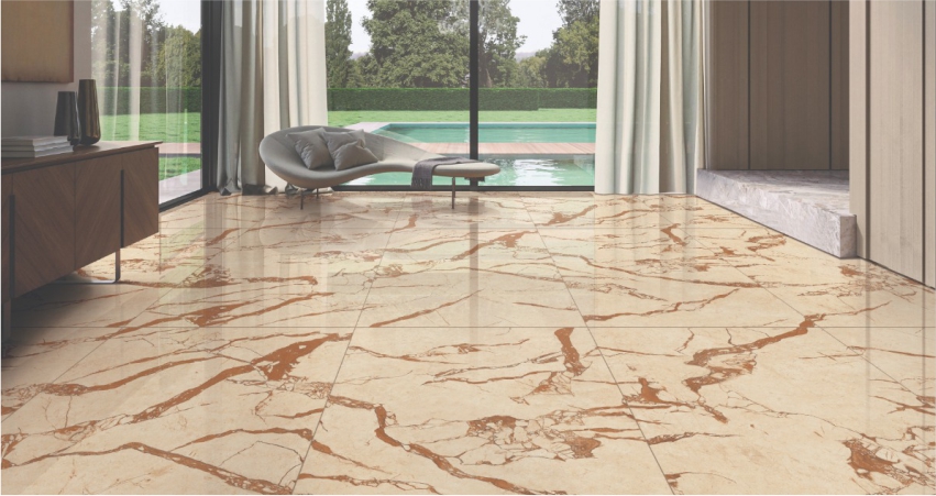 Stylish Sofita Beige gvt endless tiles for modern,chic spaces