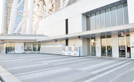 北&西入口处(当天票入口)