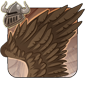 Chestnut Feathered Wings