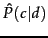 $\hat{P}(c\vert d)$